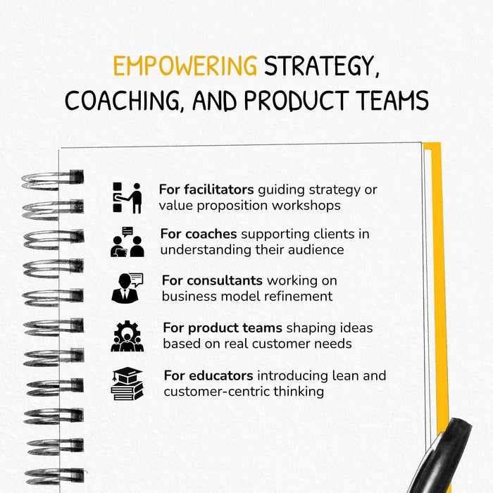 Value Proposition Canvas – Without Trigger Questions for Flexible Use