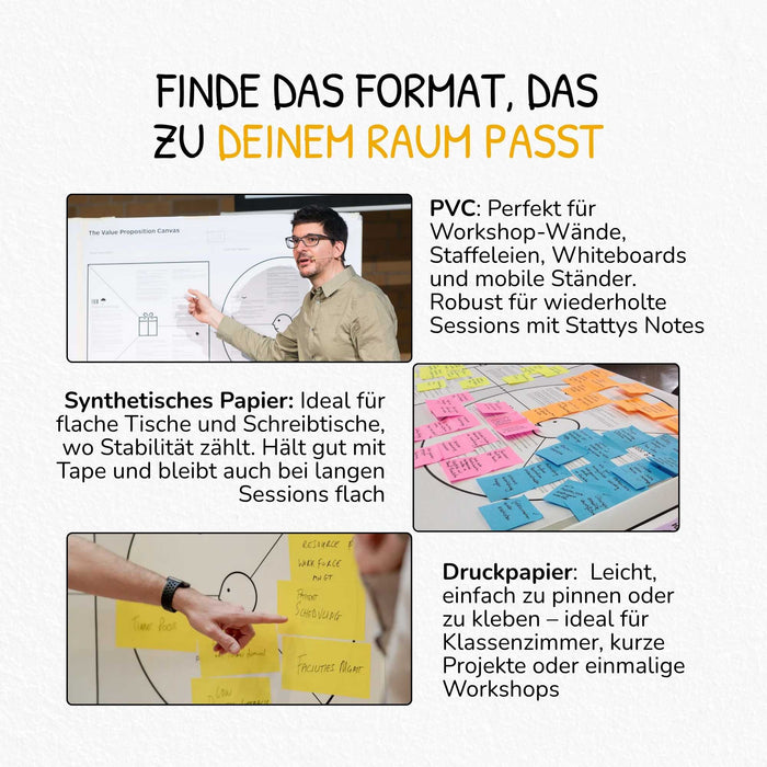 Value Proposition Template – Without Trigger Questions for Flexible Use