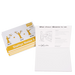 Stattys Notes S, pack of 5 in white, electrostatic self-adhesive moderation cards, self-adhesive notepaper, sticky magnetic notes, moderation card, stattys, sticky notes, statty, static notes, notepad, pad for drawing