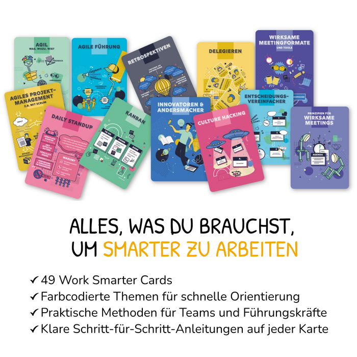 Work Smarter Cards für die Arbeit in komplexen Situationen