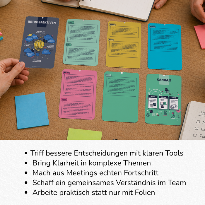 Work Smarter Cards für die Arbeit in komplexen Situationen
