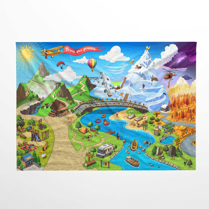 metaFox "Seasons of Adventure" Metaphorical Visual Map