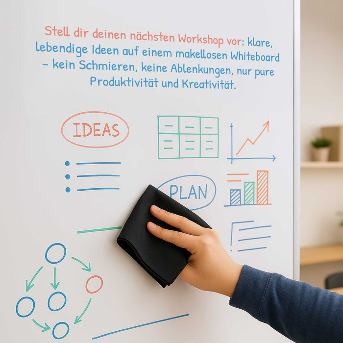 Mikrofaser-Reinigungstuch – Mehr Platz für Ideen & Kreativität